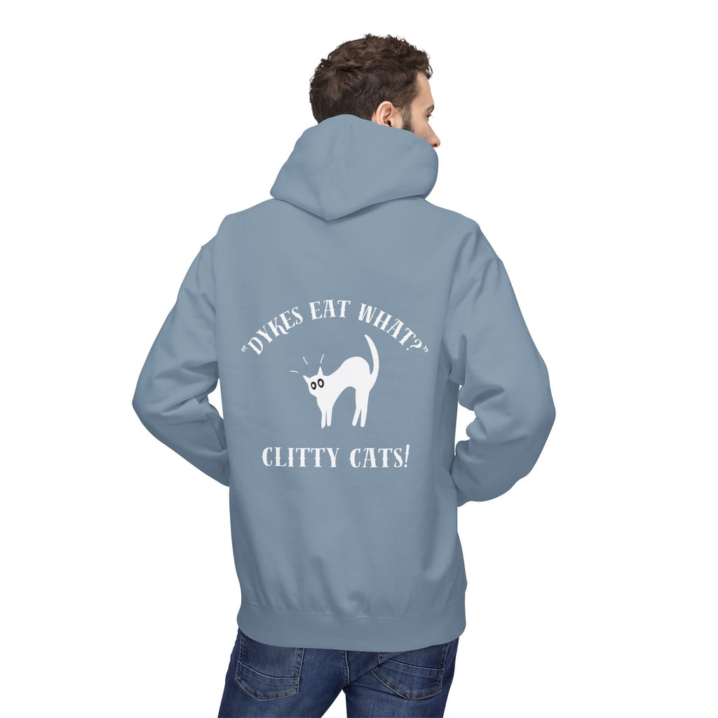 Dykes Eat What? Clitty Cats! Hoodie