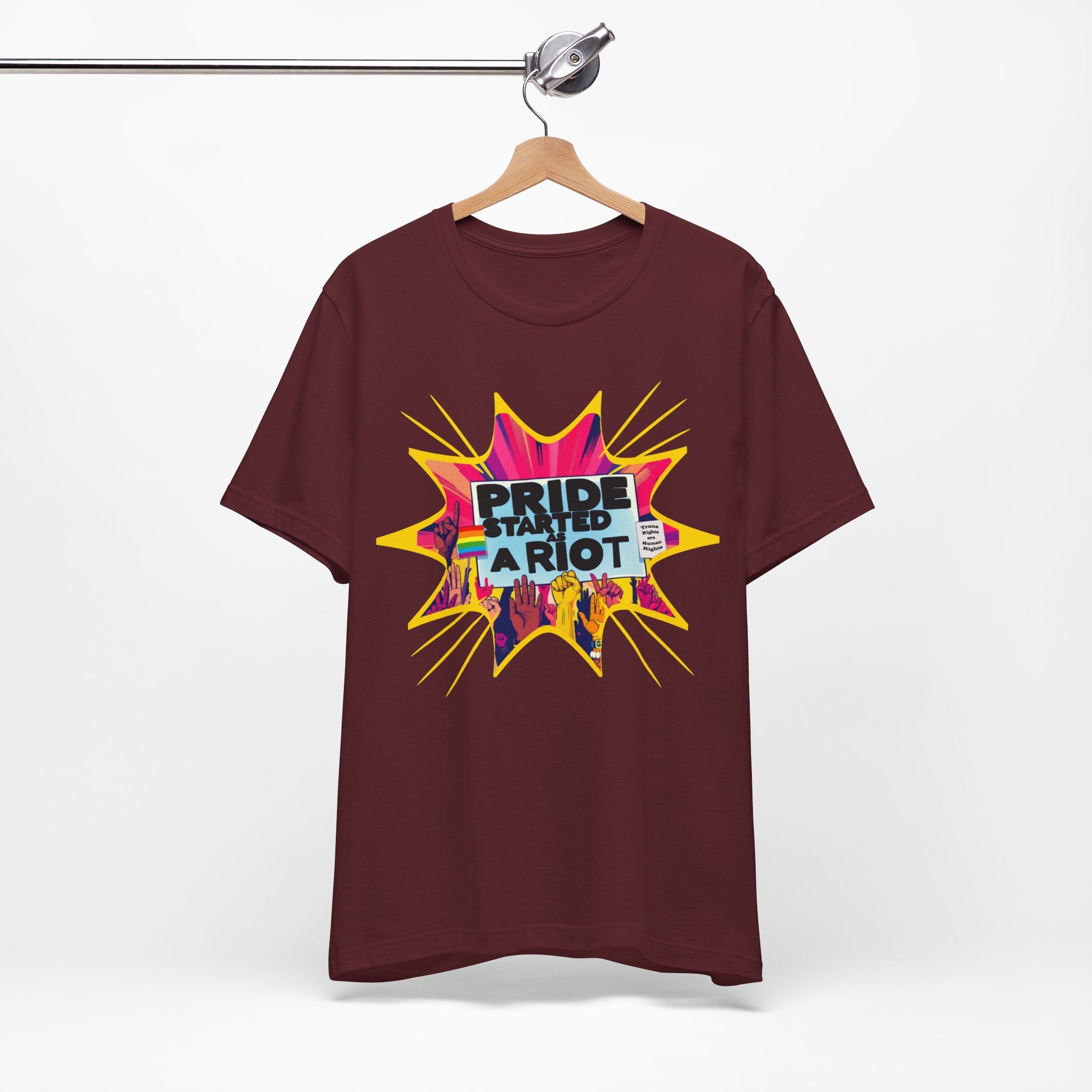 Pride Started a Riot Tee