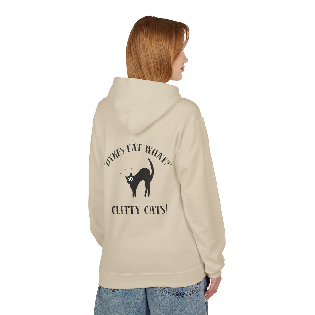 Dykes Eat What? Clitty Cats! Hoodie