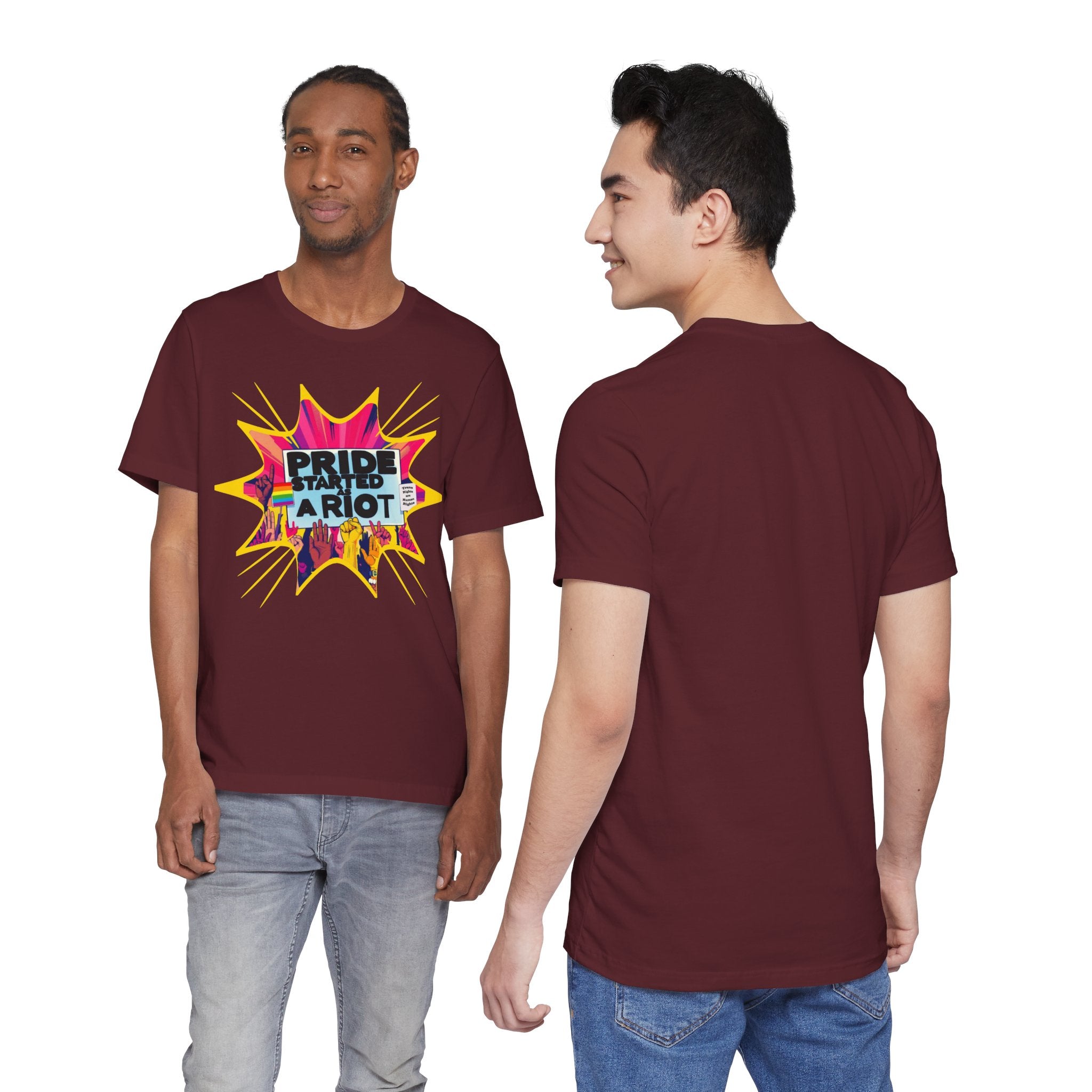 Pride Started a Riot Tee