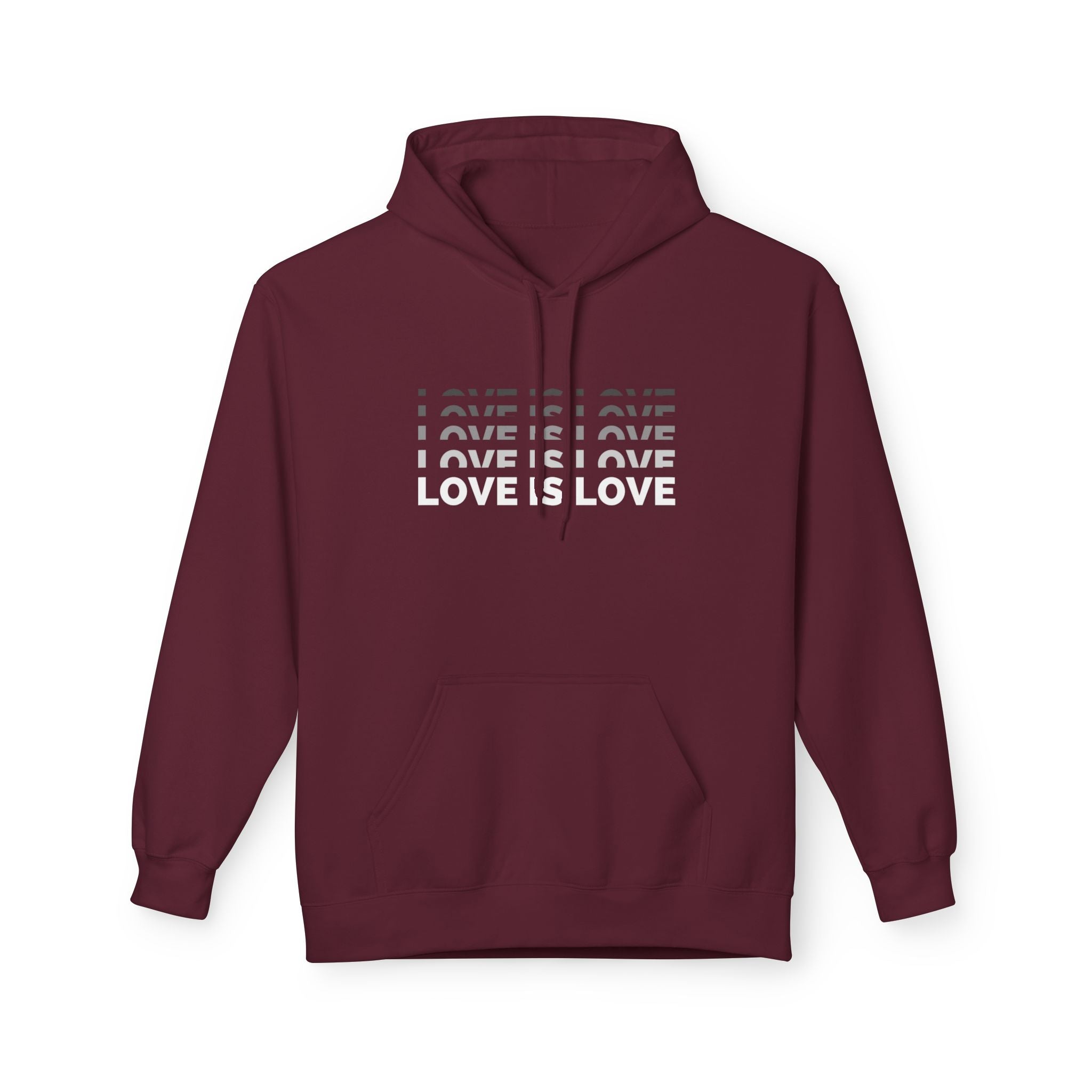 Love Is Love Fading Hoodie