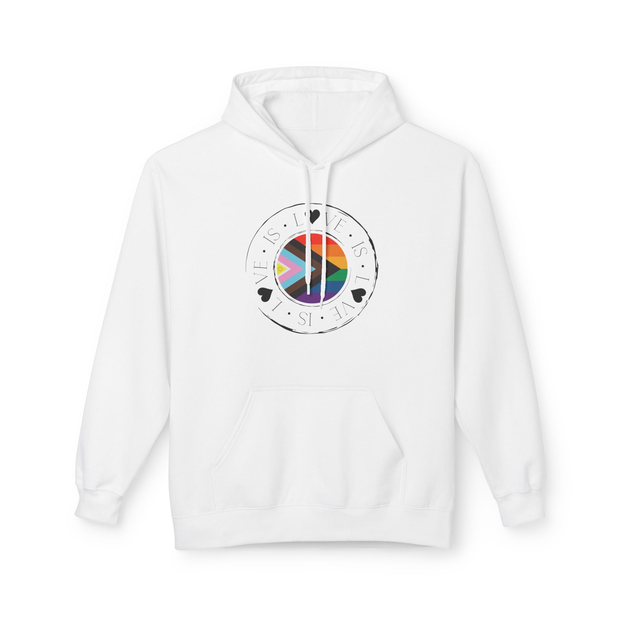 Love Is Love Circle Hoodie