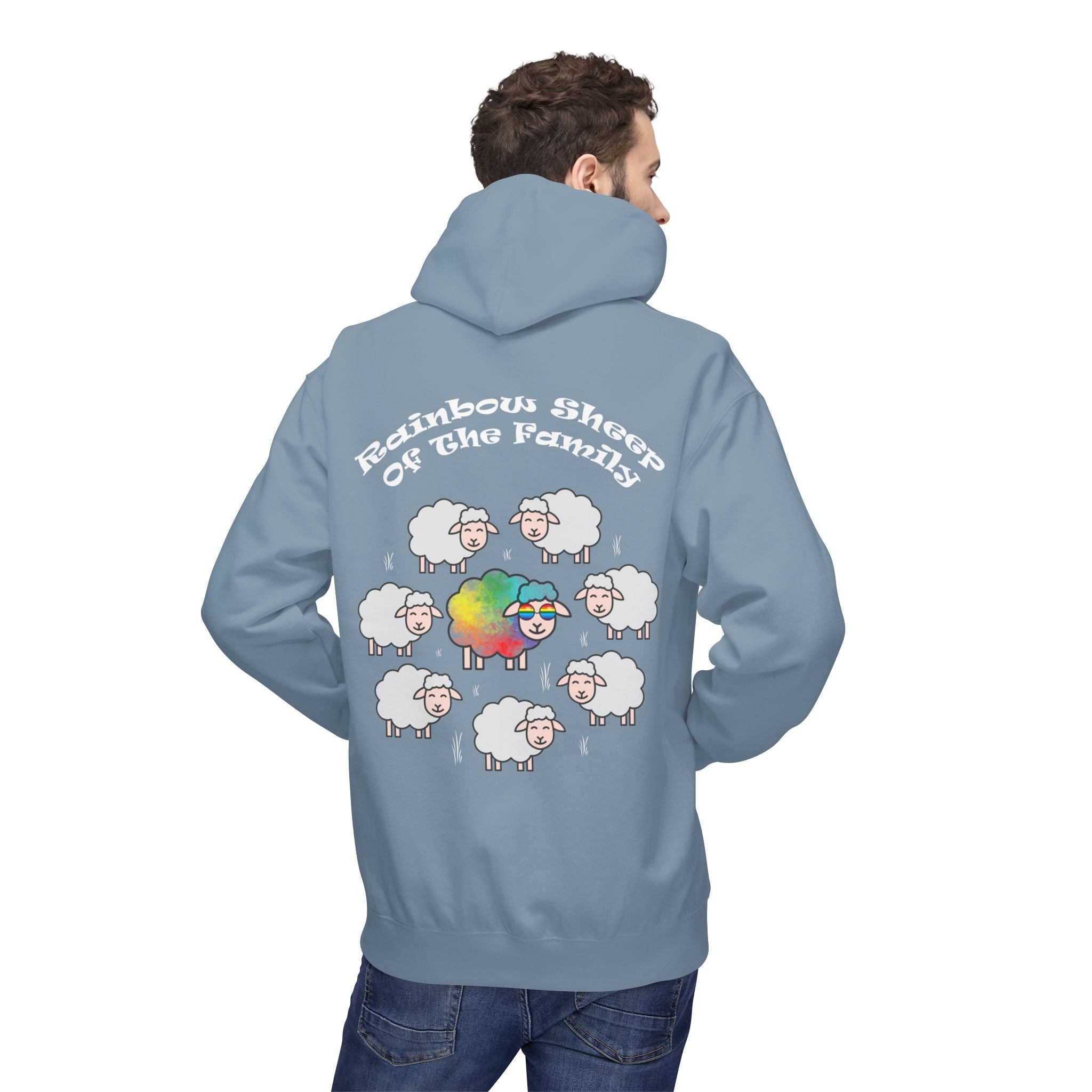 Rainbow Sheep Hoodie