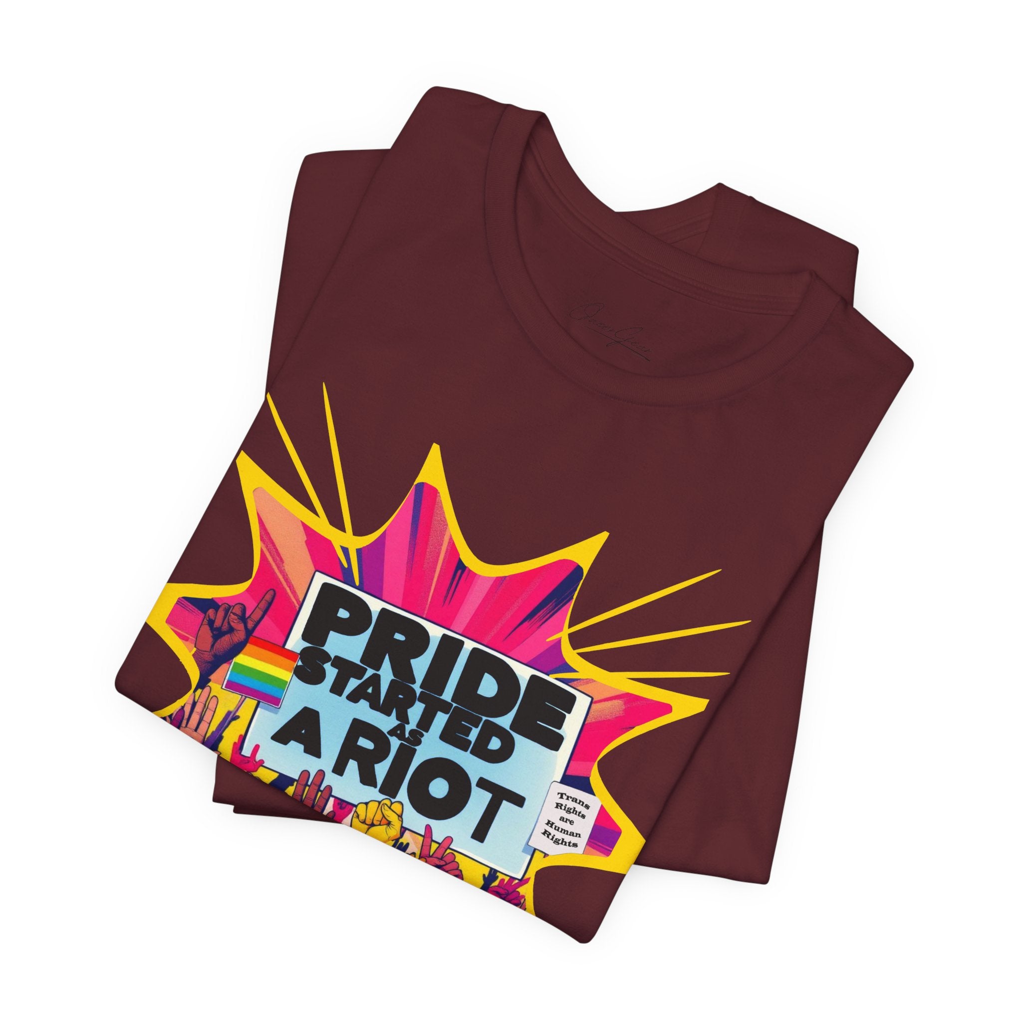 Pride Started a Riot Tee