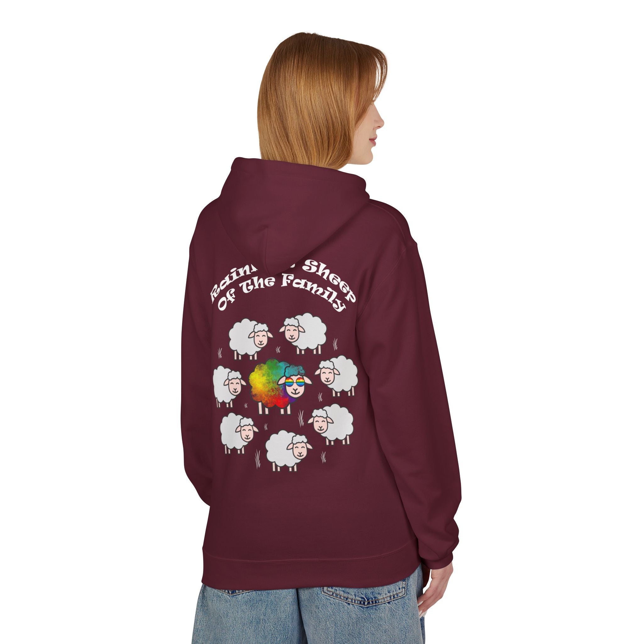 Rainbow Sheep Hoodie