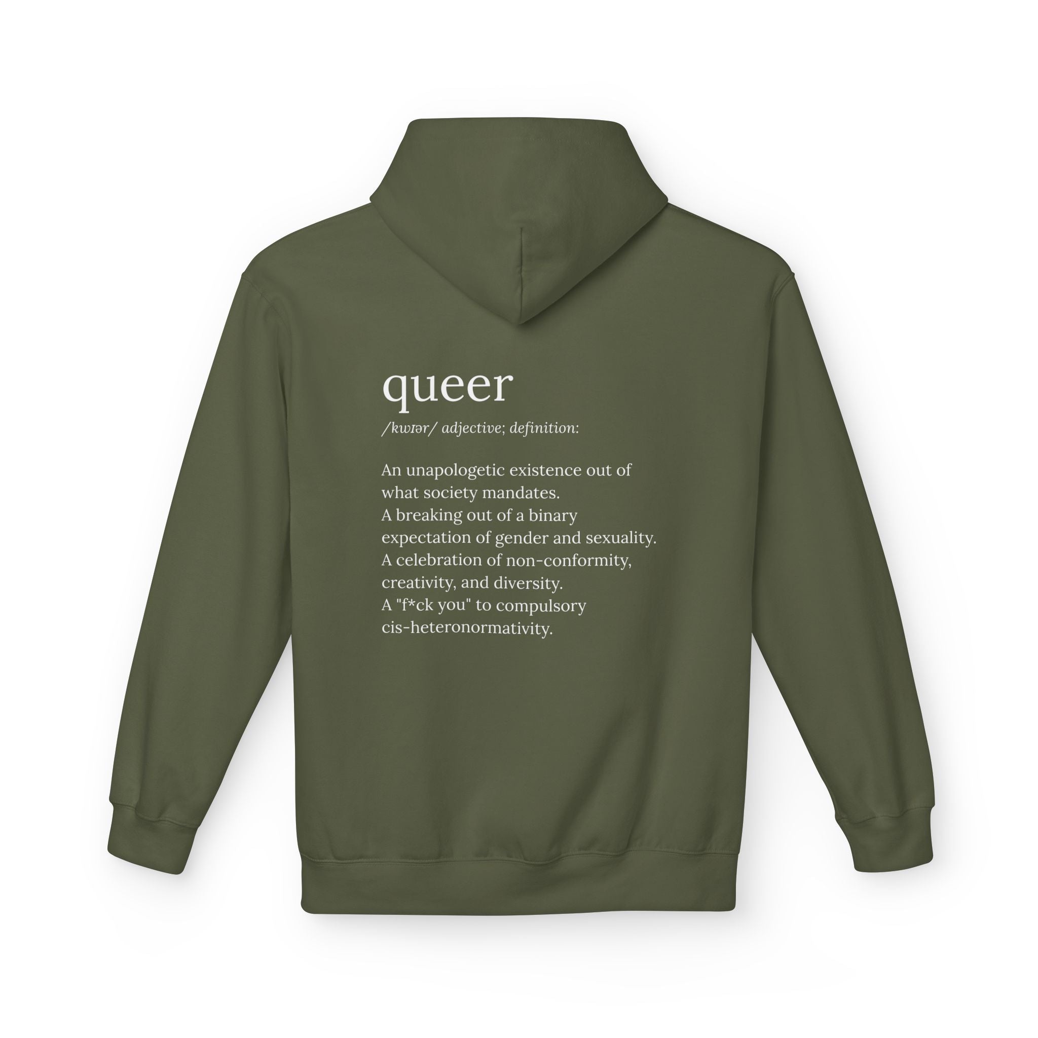 Queer Definition Hoodie
