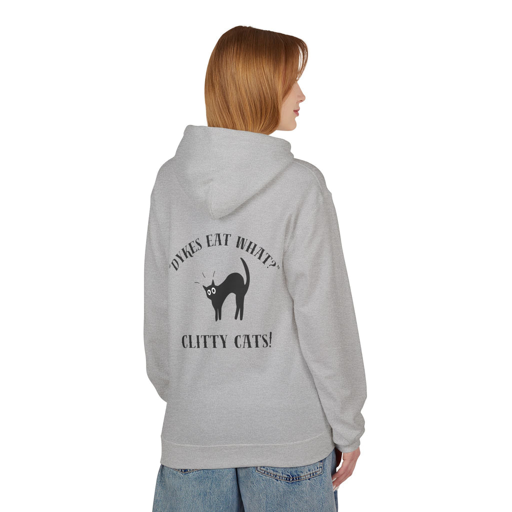 Dykes Eat What? Clitty Cats! Hoodie