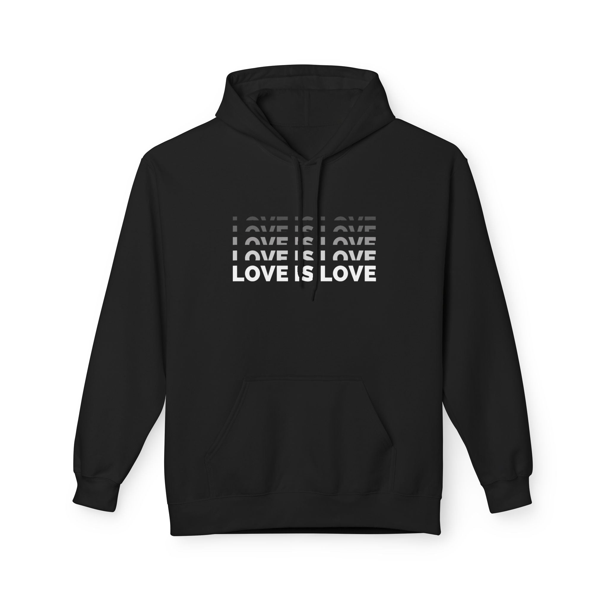 Love Is Love Fading Hoodie