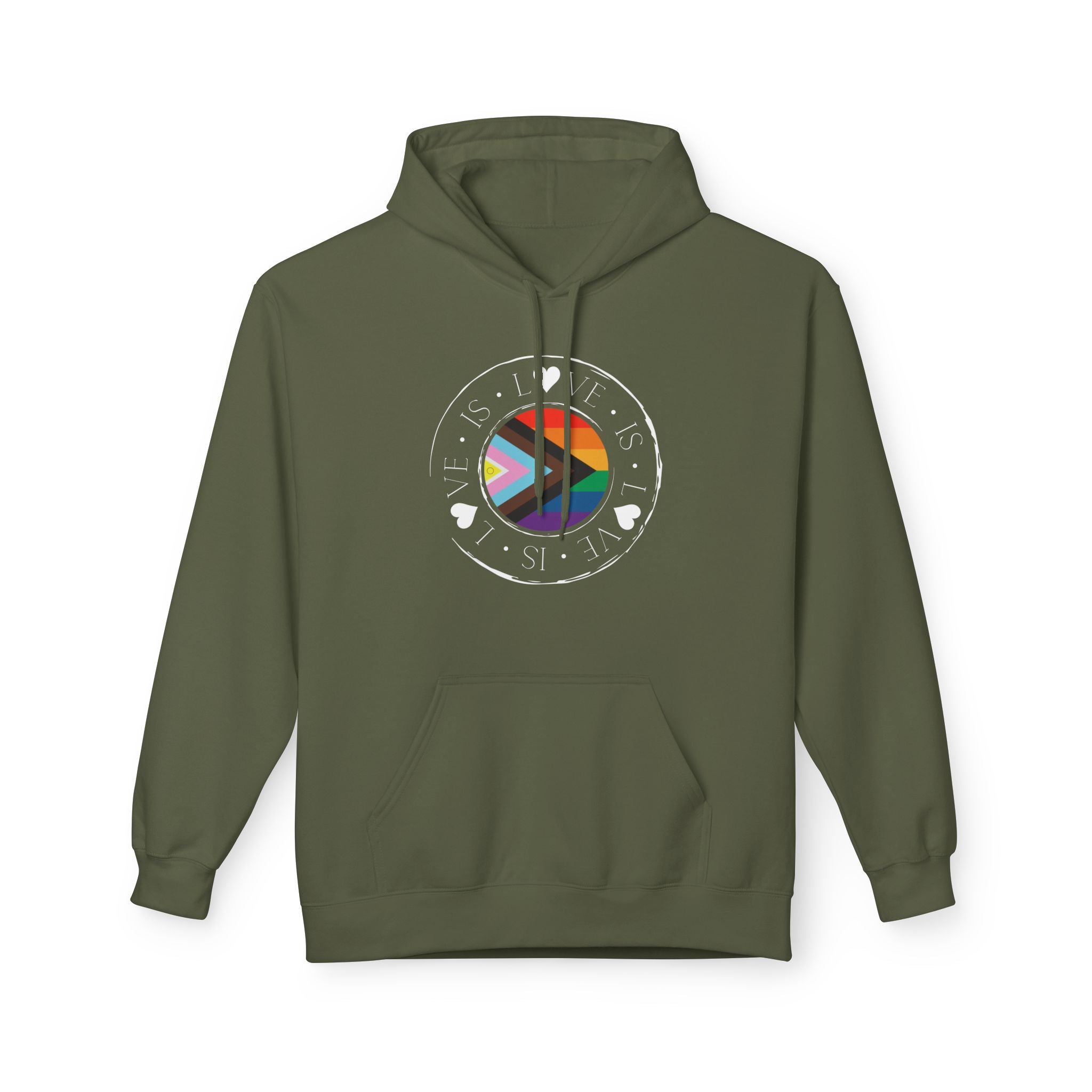 Love Is Love Circle Hoodie