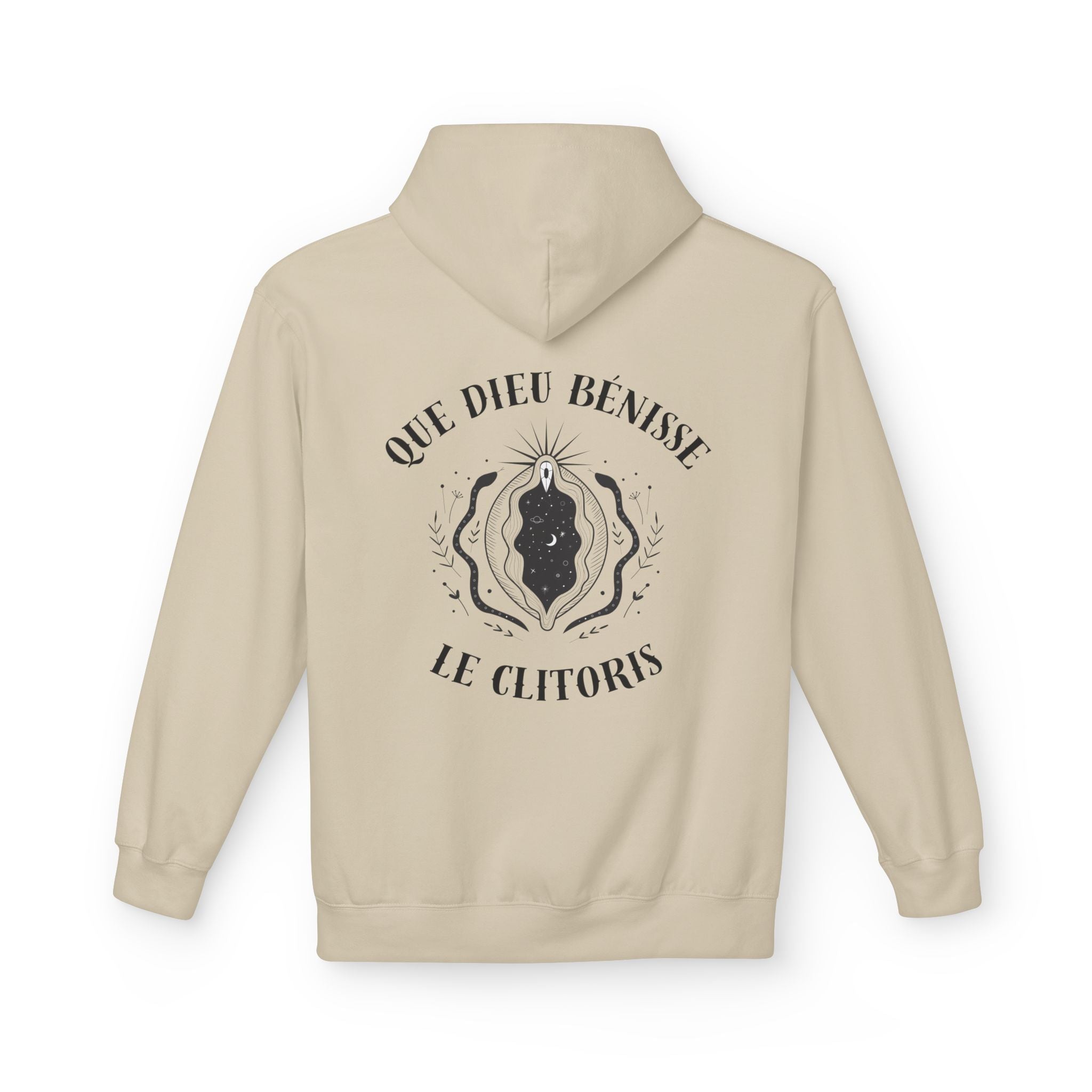 Que Dieu Bénisse le Clitoris Hoodie