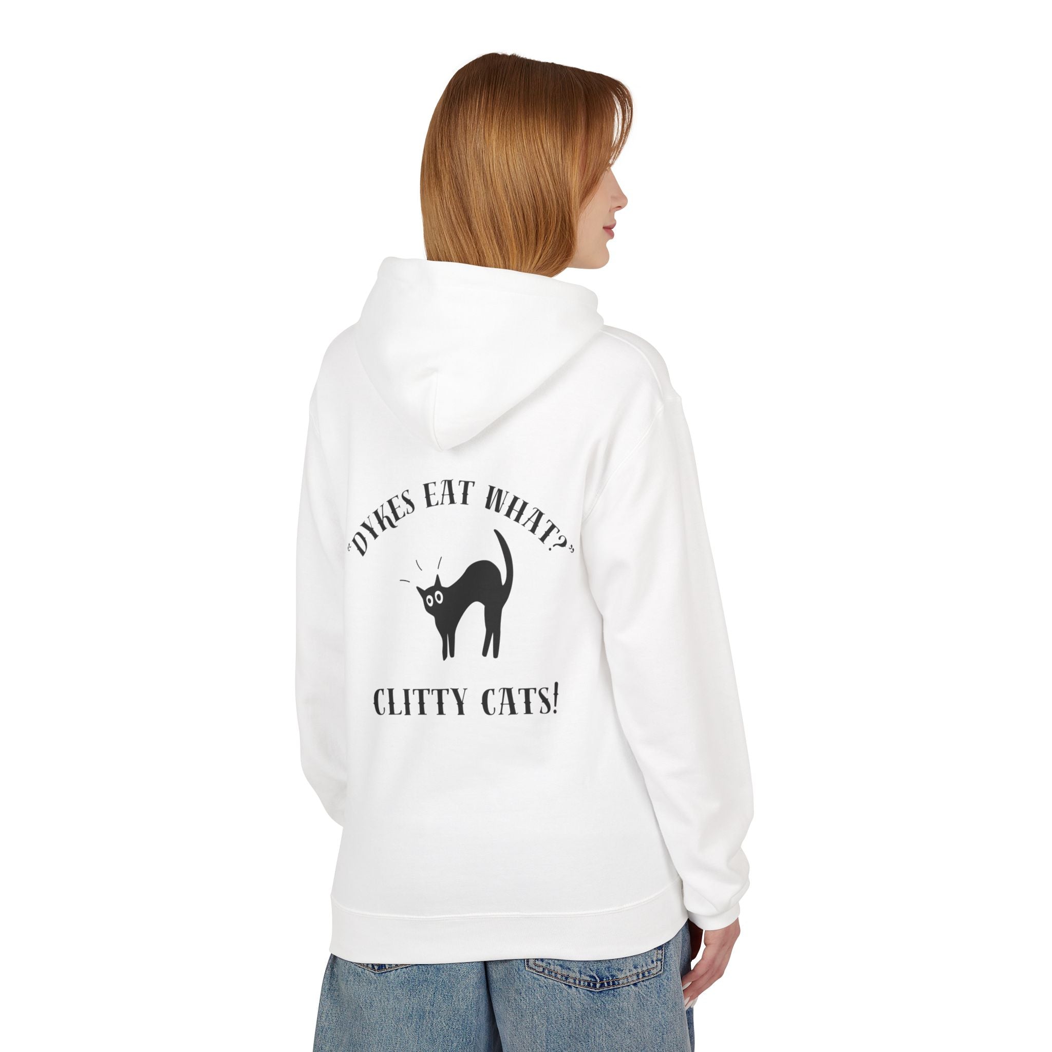 Dykes Eat What? Clitty Cats! Hoodie