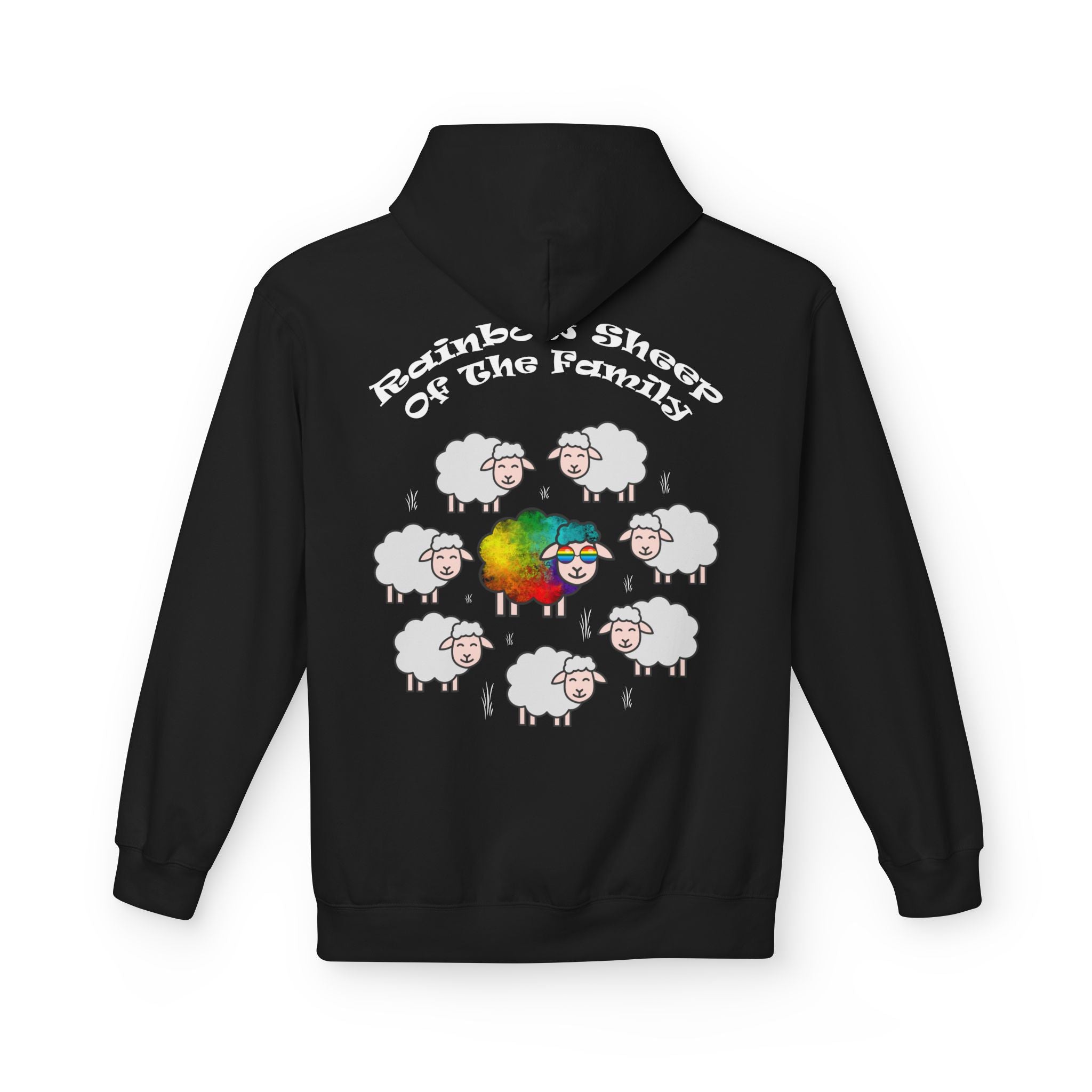 Rainbow Sheep Hoodie