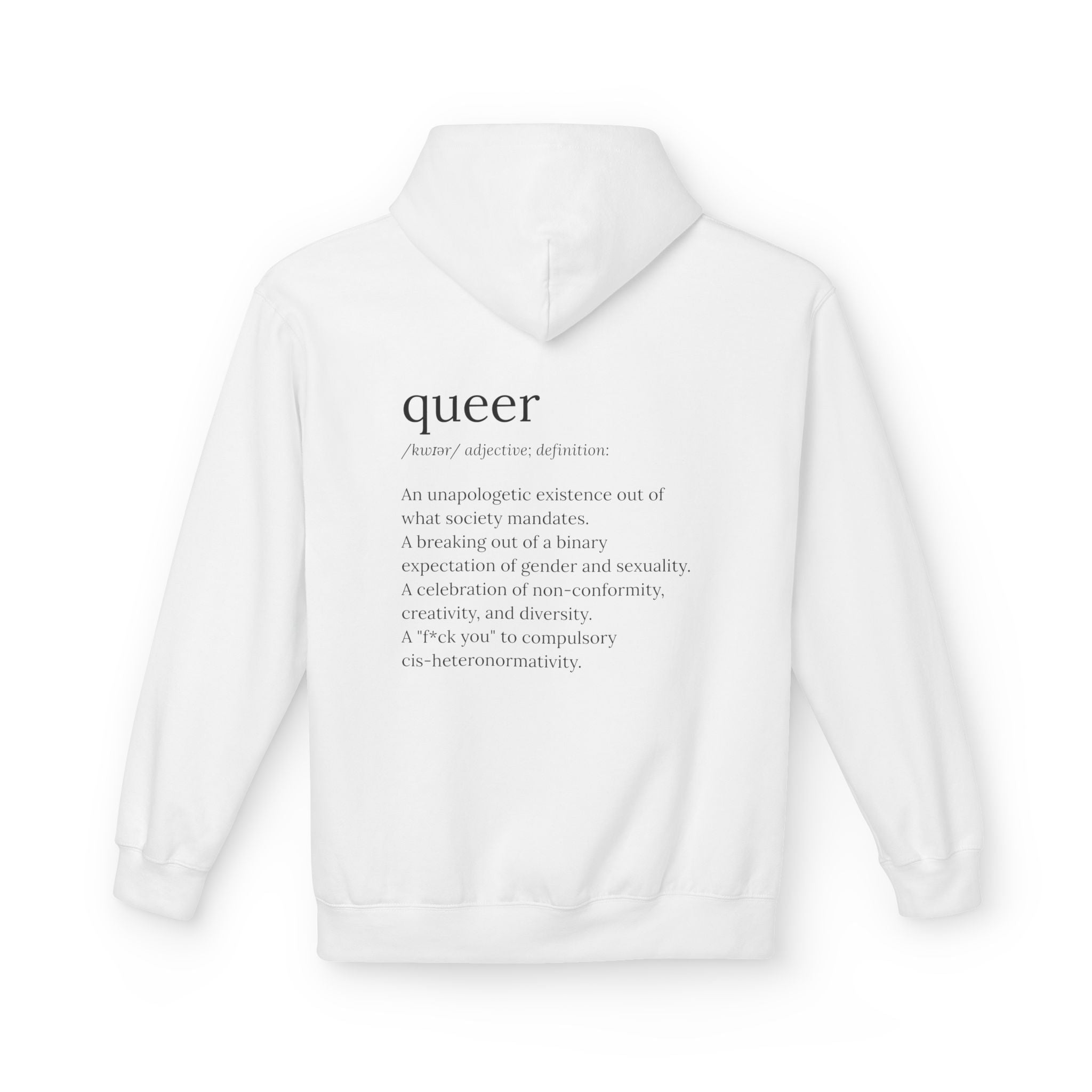 Queer Definition Hoodie