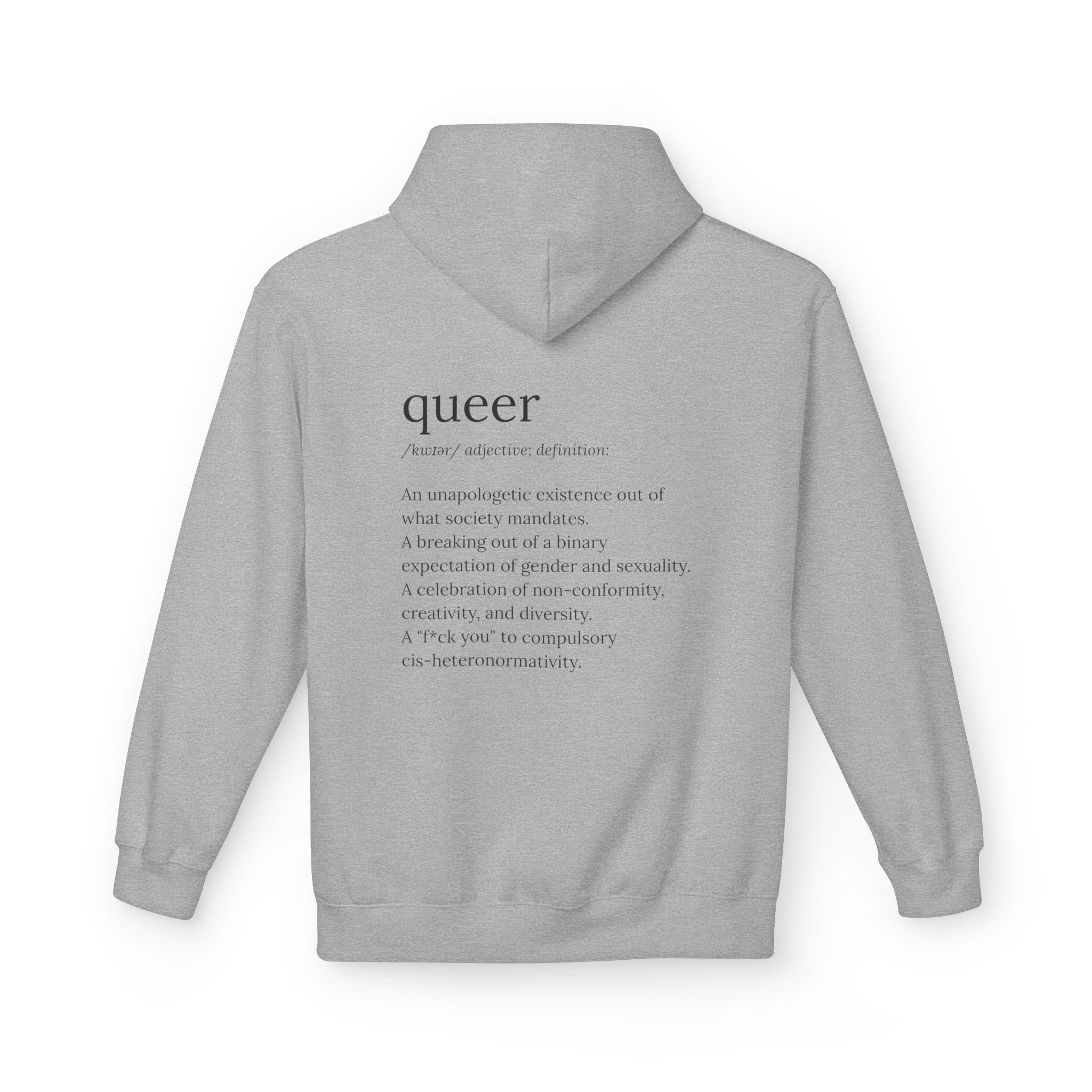 Queer Definition Hoodie