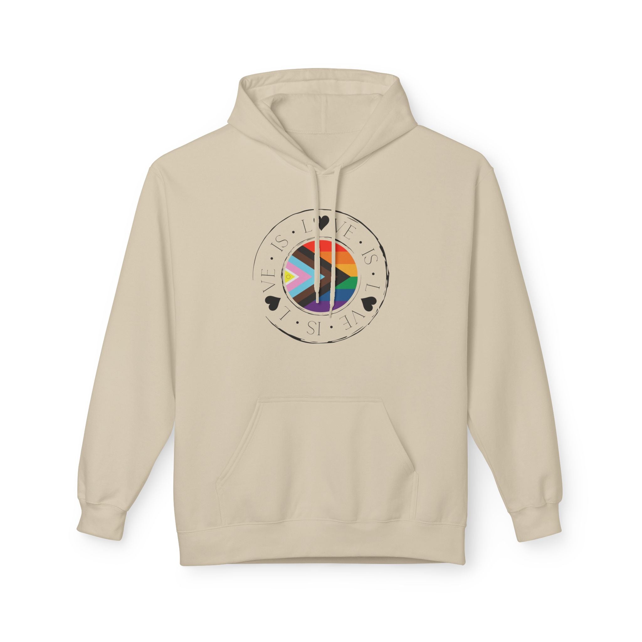 Love Is Love Circle Hoodie