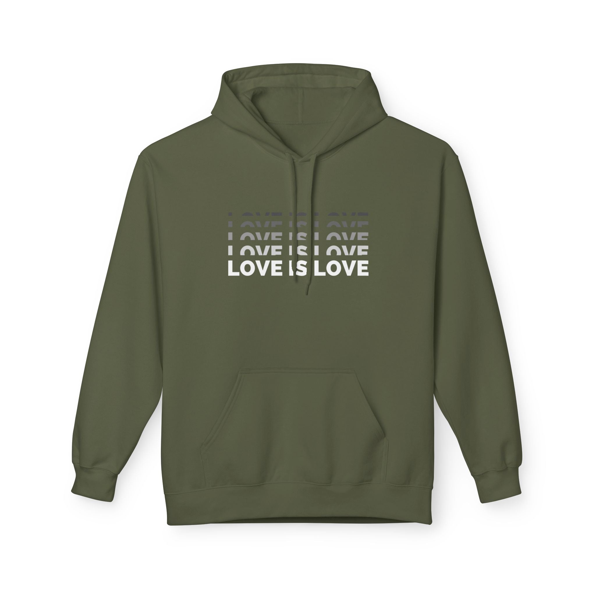 Love Is Love Fading Hoodie