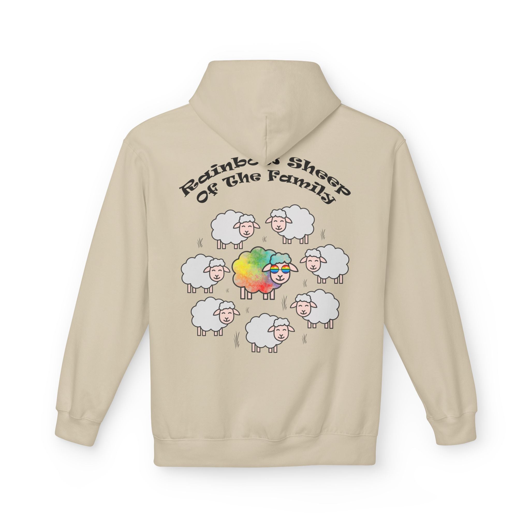 Rainbow Sheep Hoodie