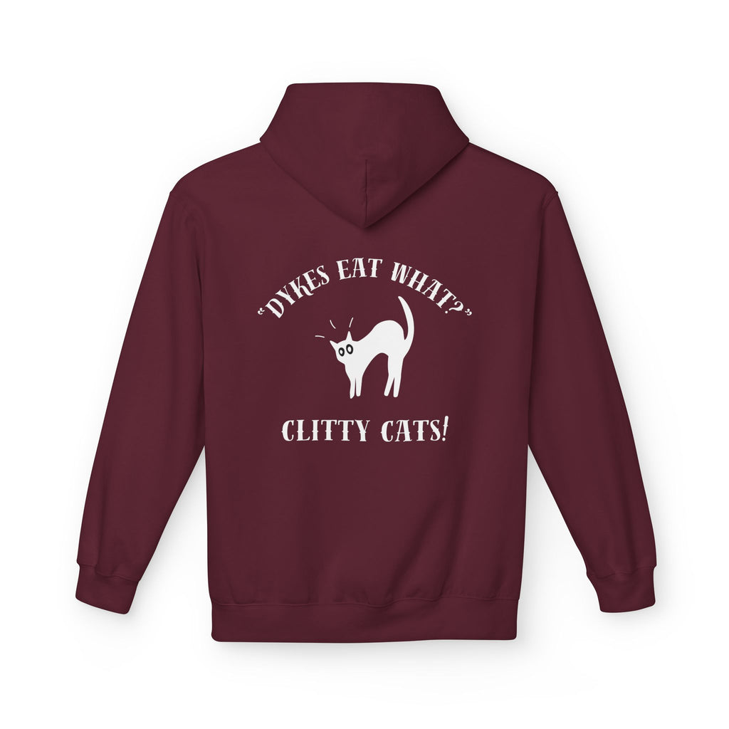 Dykes Eat What? Clitty Cats! Hoodie