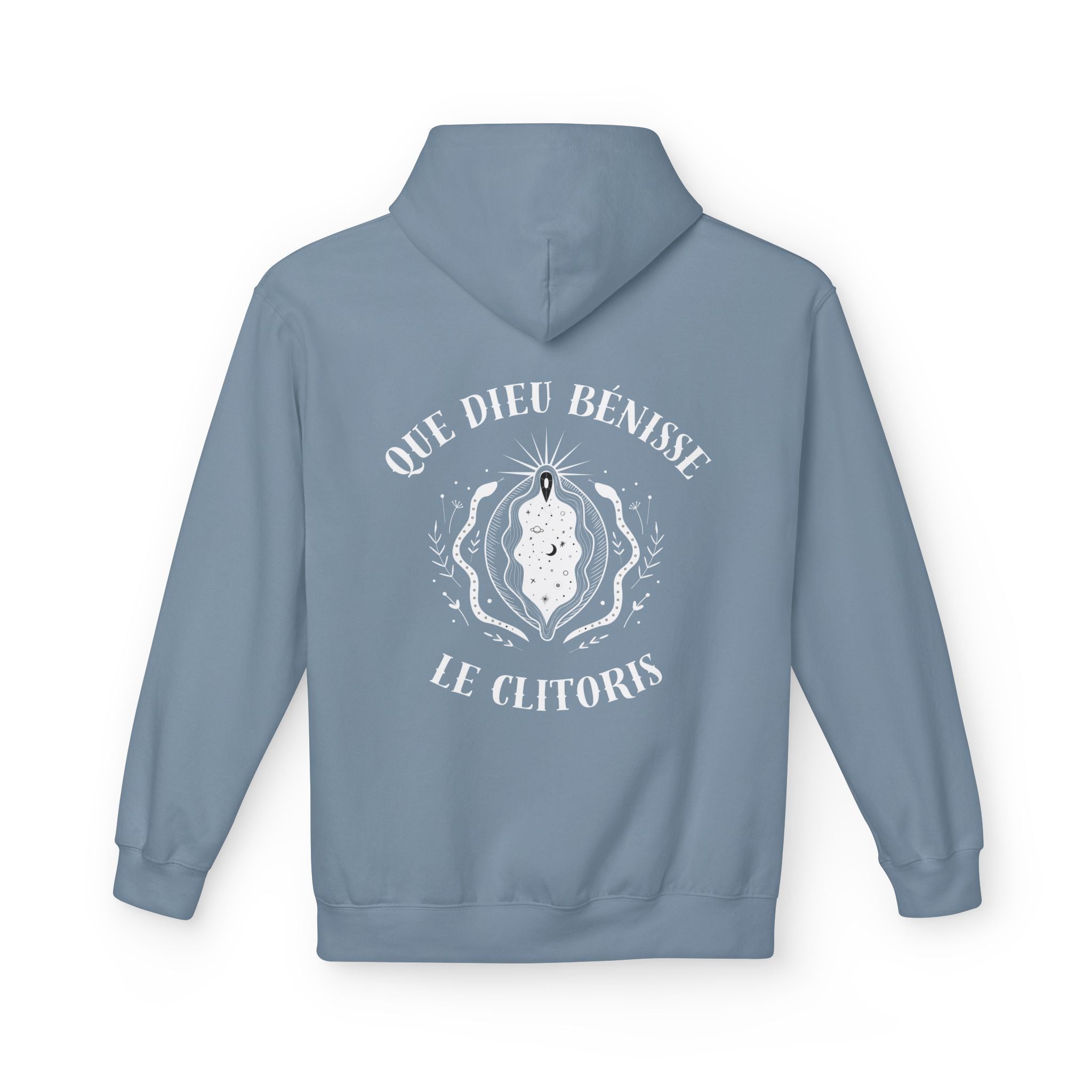 Que Dieu Bénisse le Clitoris Hoodie