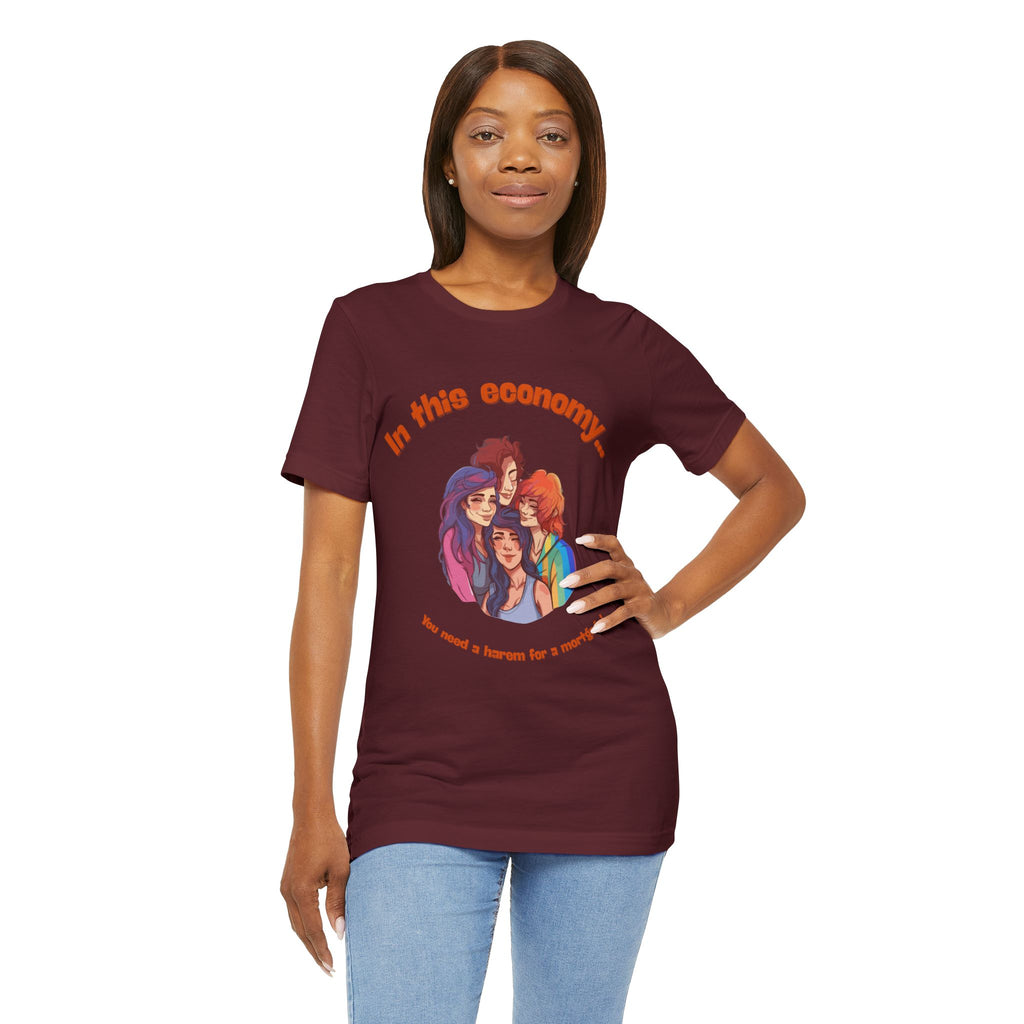 You need a harem for a mortgage Tee