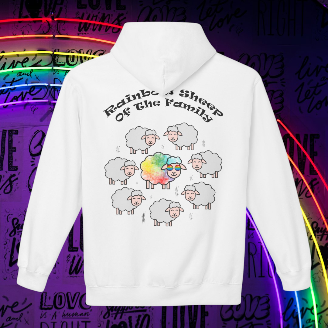 Rainbow Sheep Hoodie