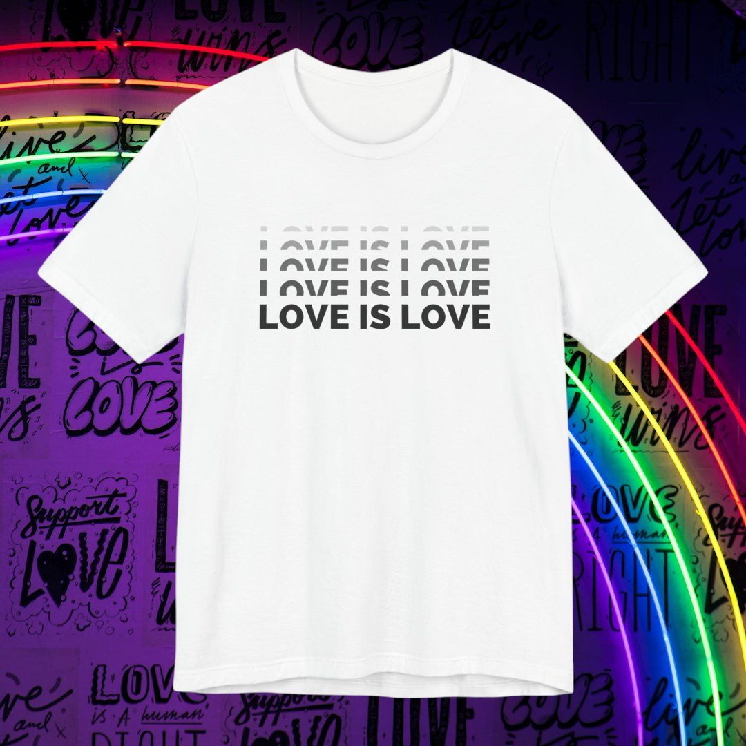 Love Is Love Fading Tee