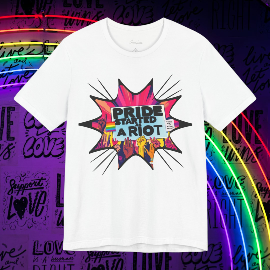 Pride Started a Riot Tee