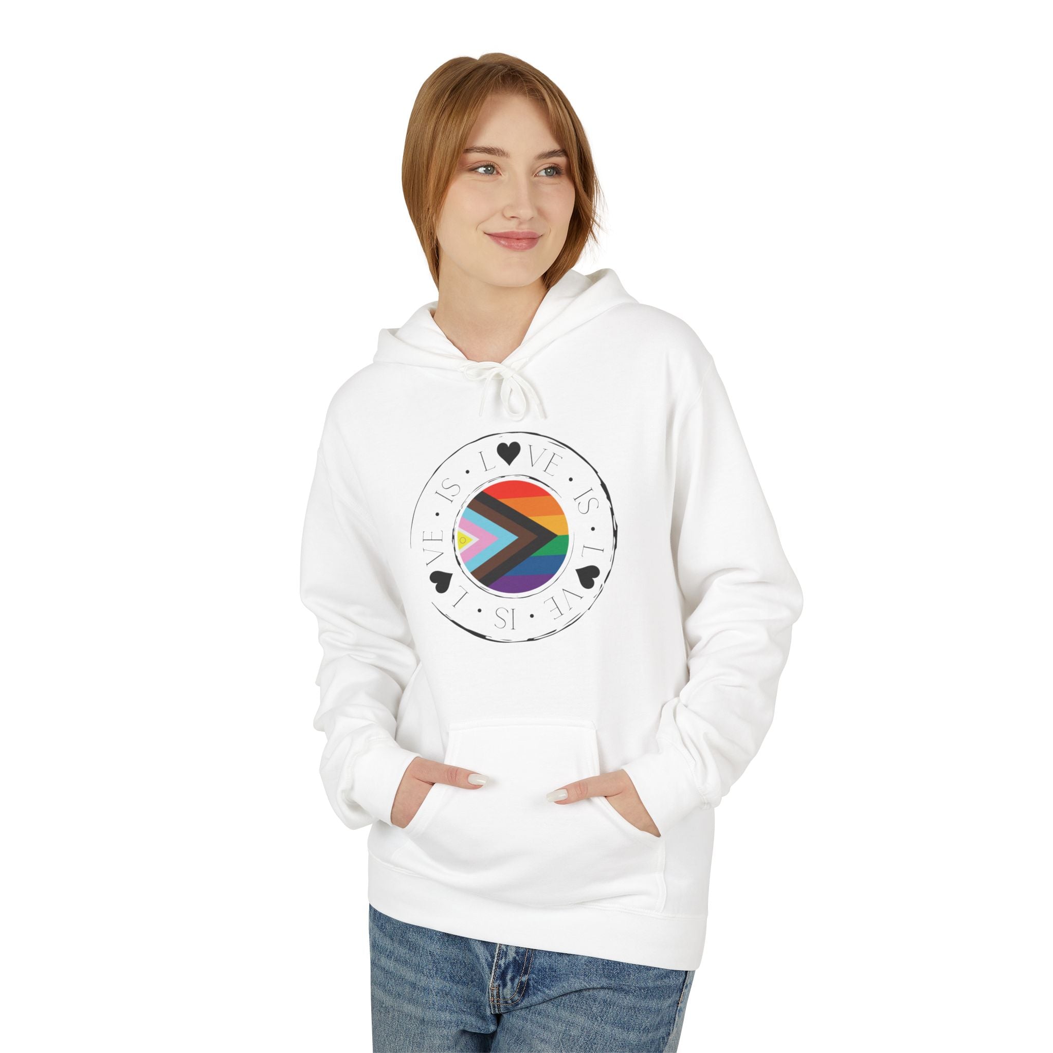 Love Is Love Circle Hoodie