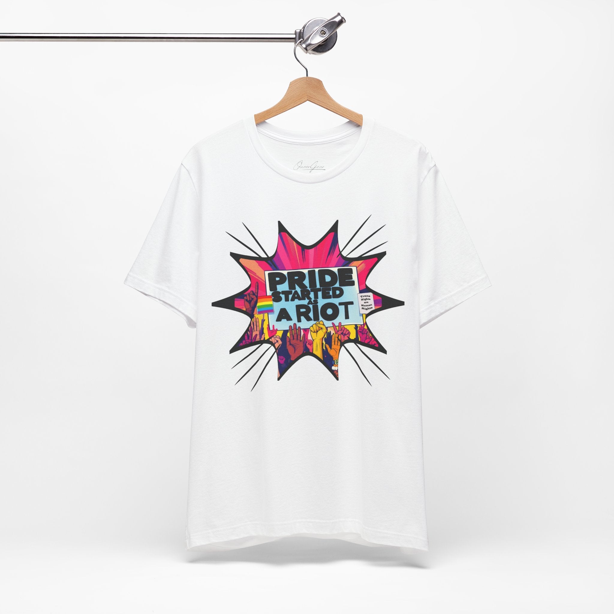 Pride Started a Riot Tee