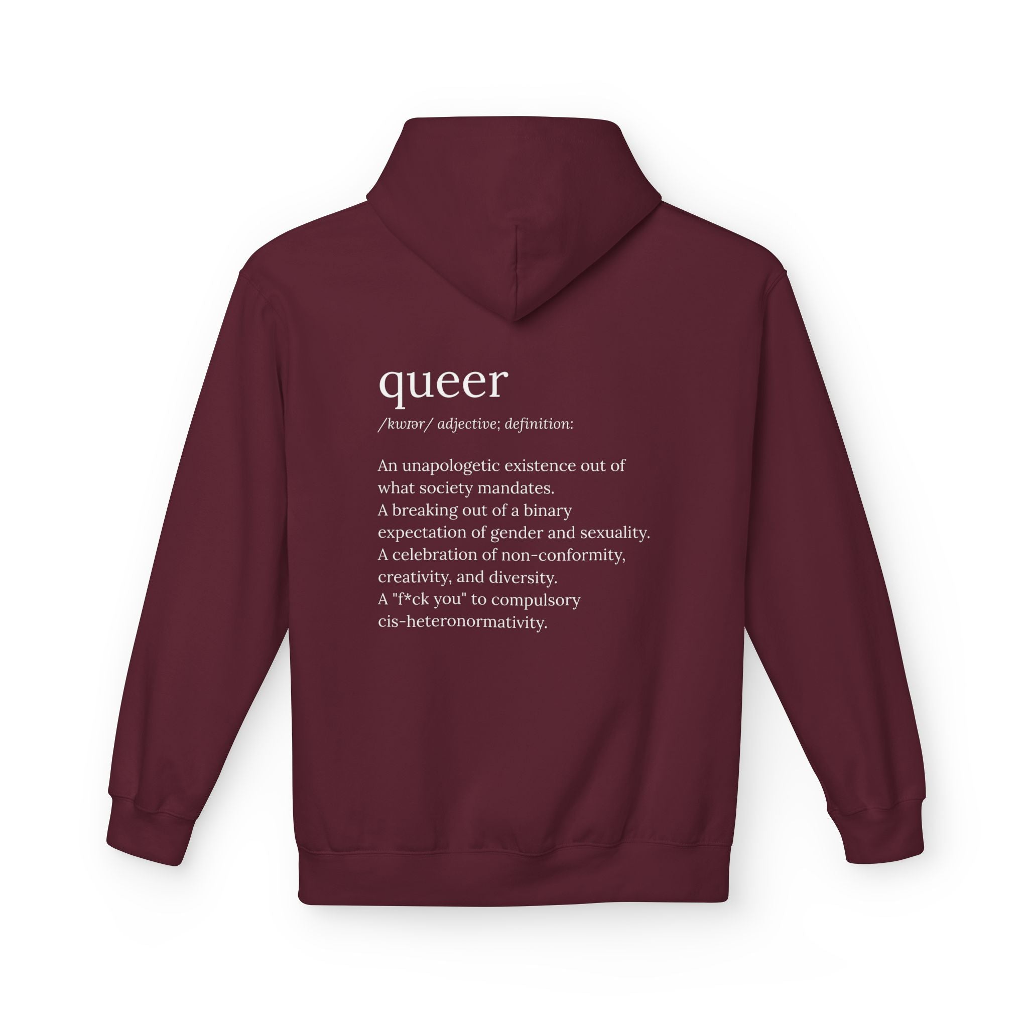 Queer Definition Hoodie
