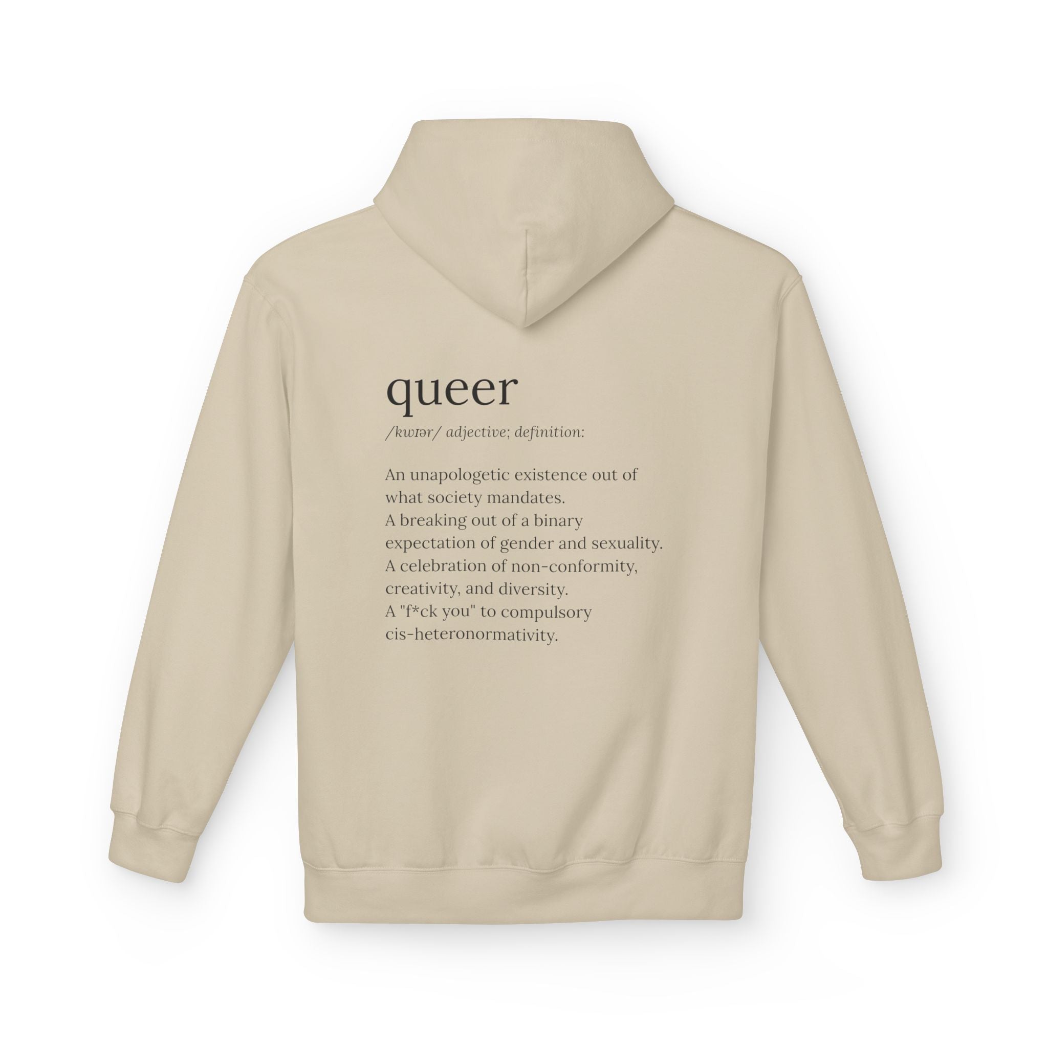 Queer Definition Hoodie