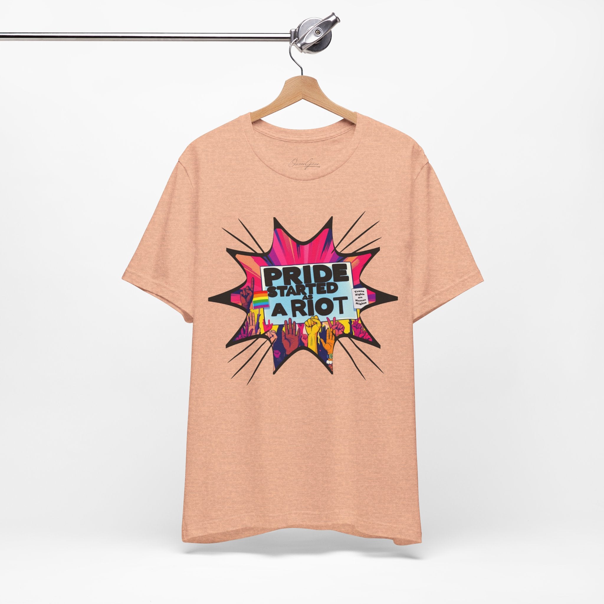 Pride Started a Riot Tee