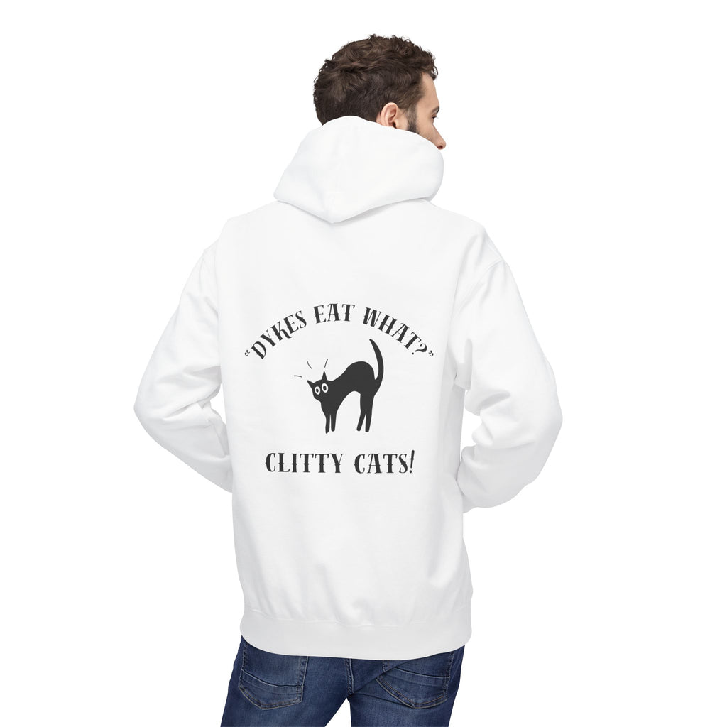 Dykes Eat What? Clitty Cats! Hoodie