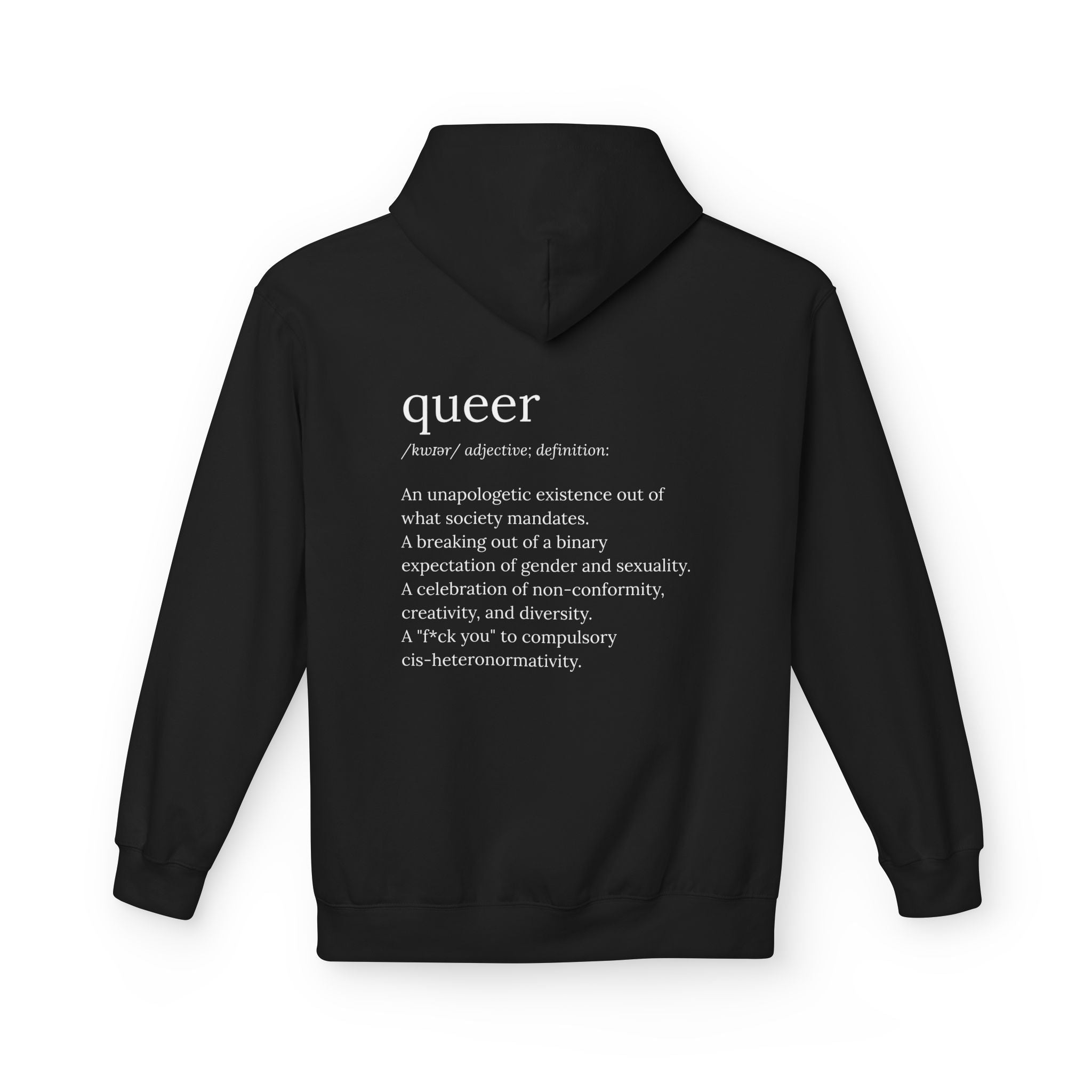Queer Definition Hoodie