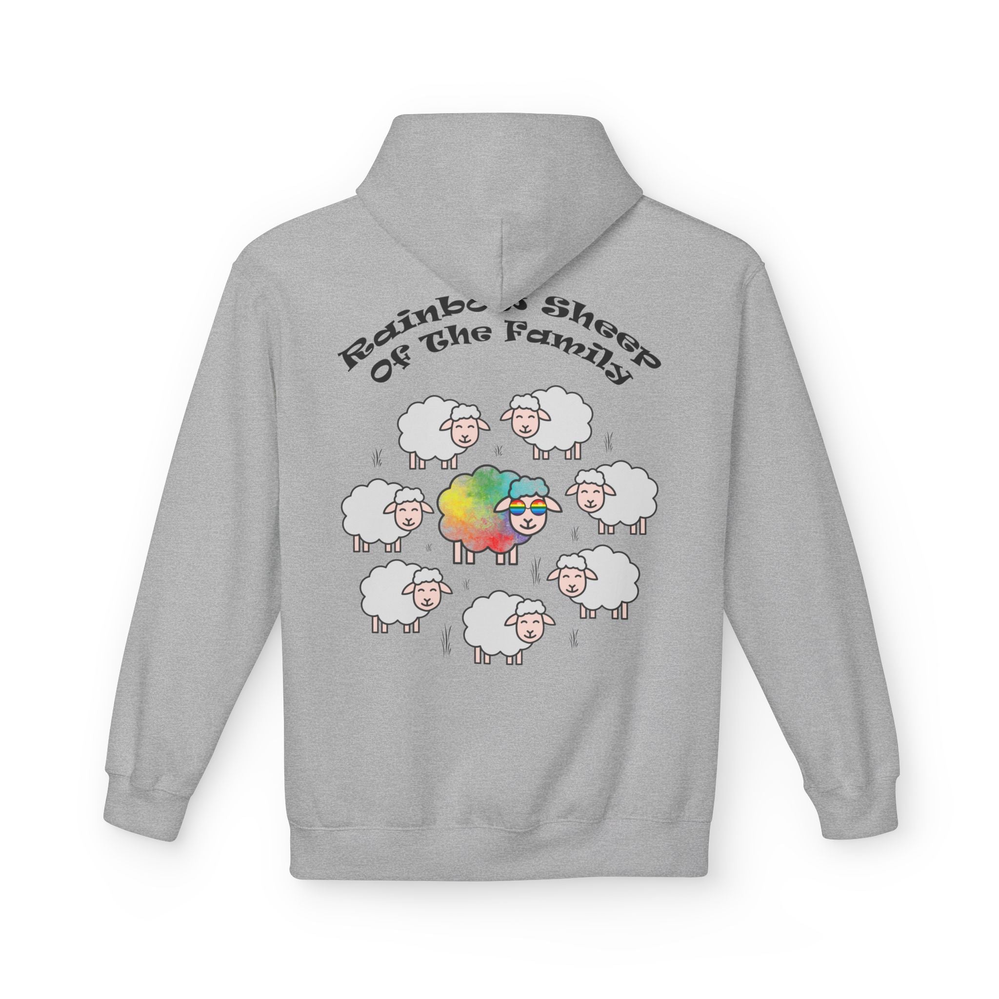 Rainbow Sheep Hoodie