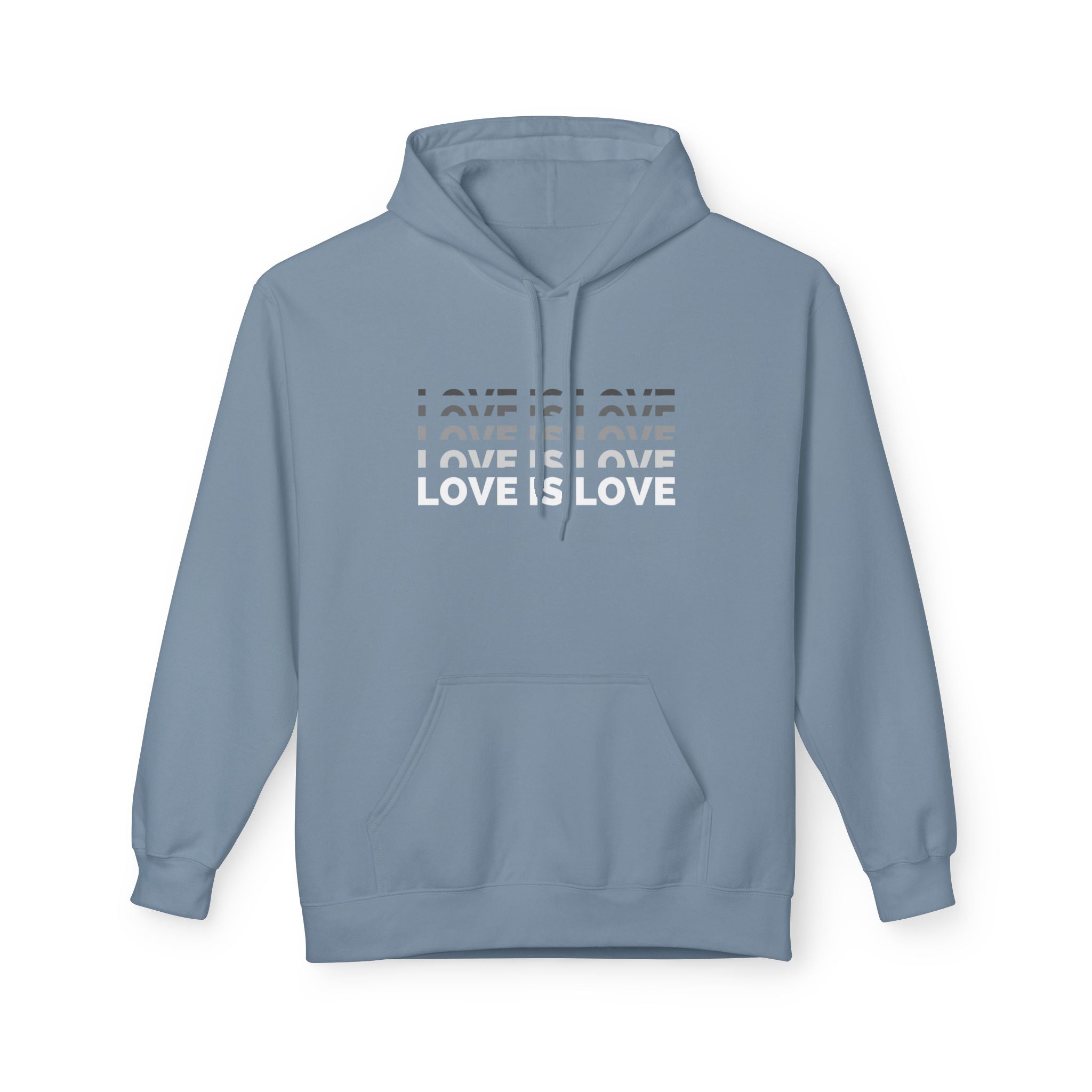 Love Is Love Fading Hoodie