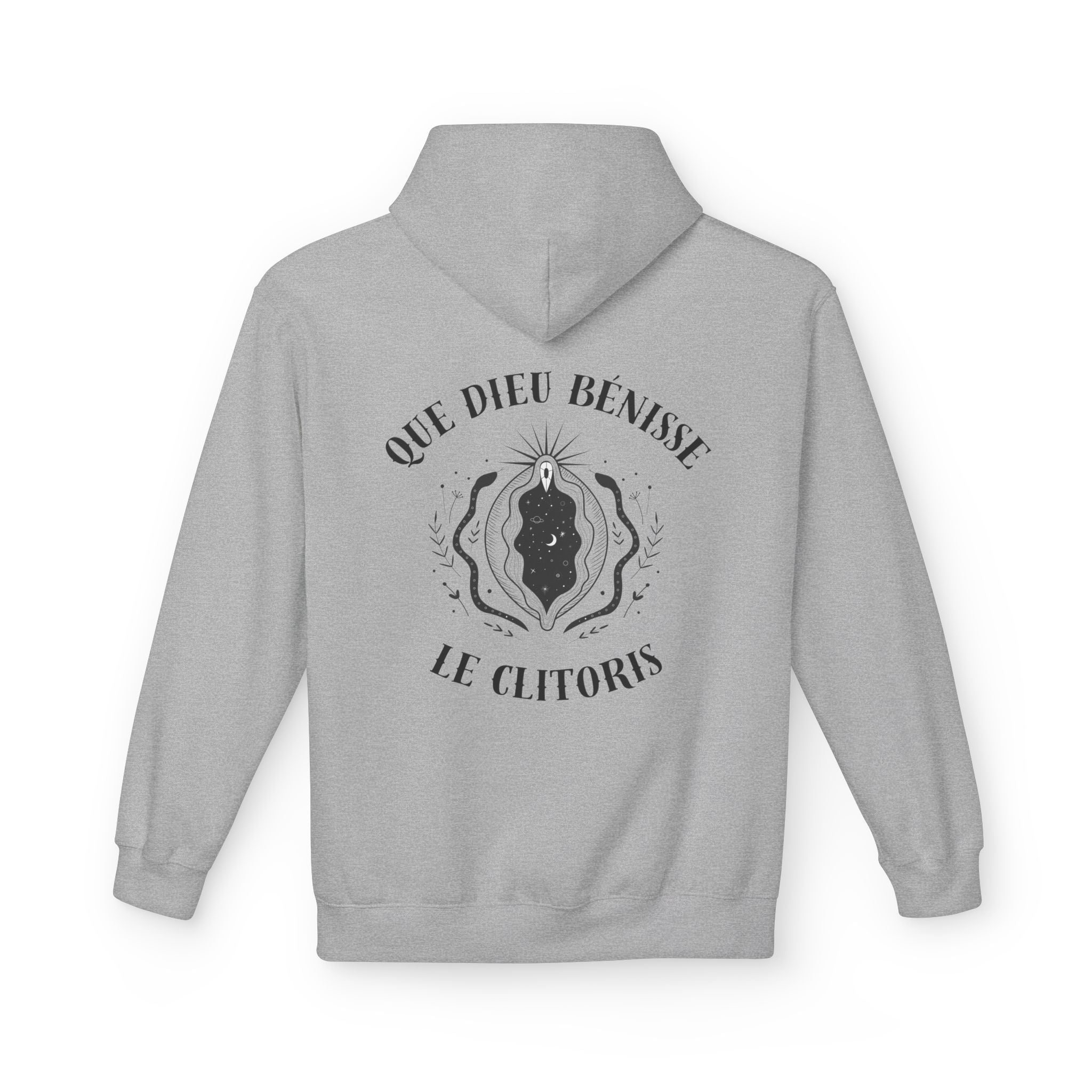 Que Dieu Bénisse le Clitoris Hoodie