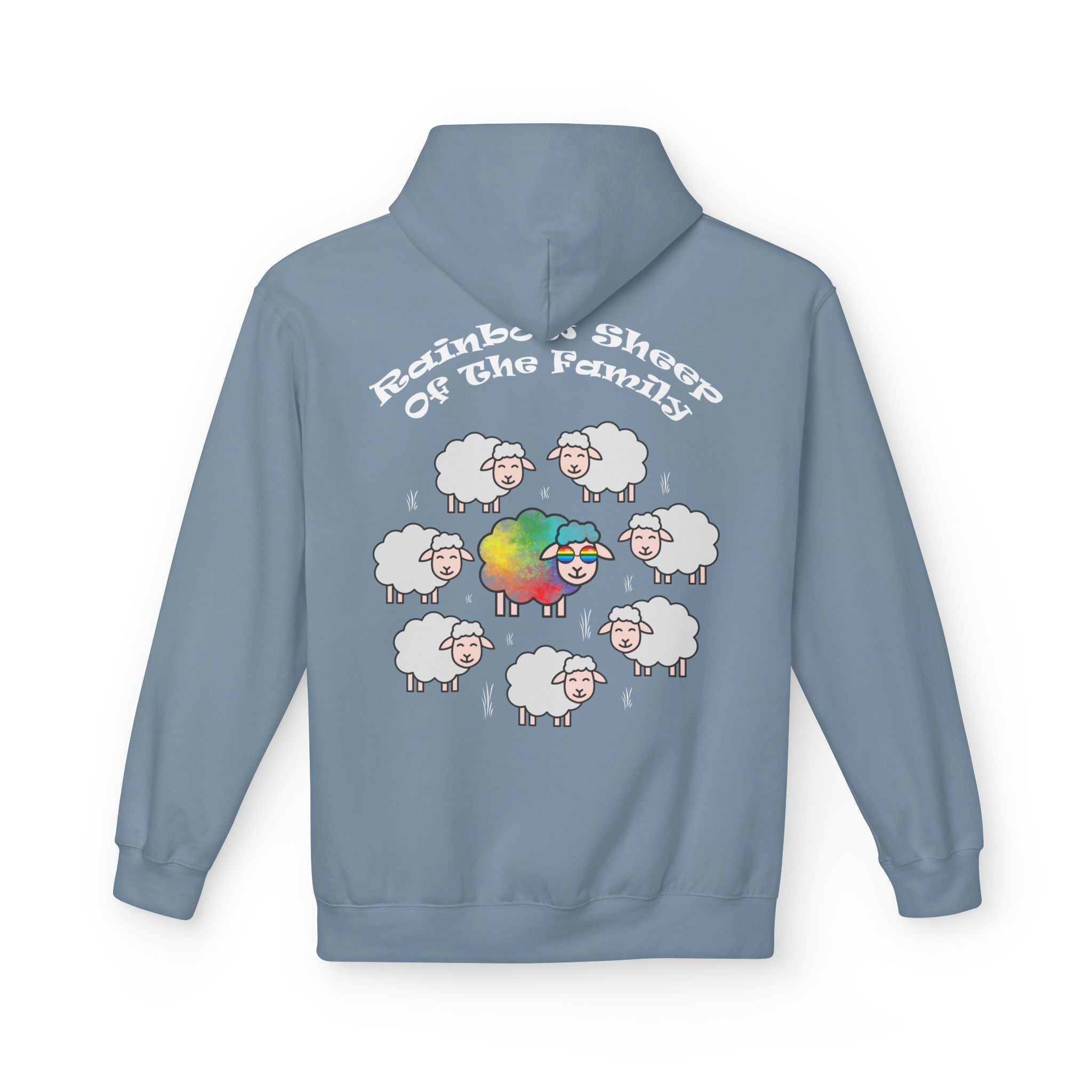 Rainbow Sheep Hoodie