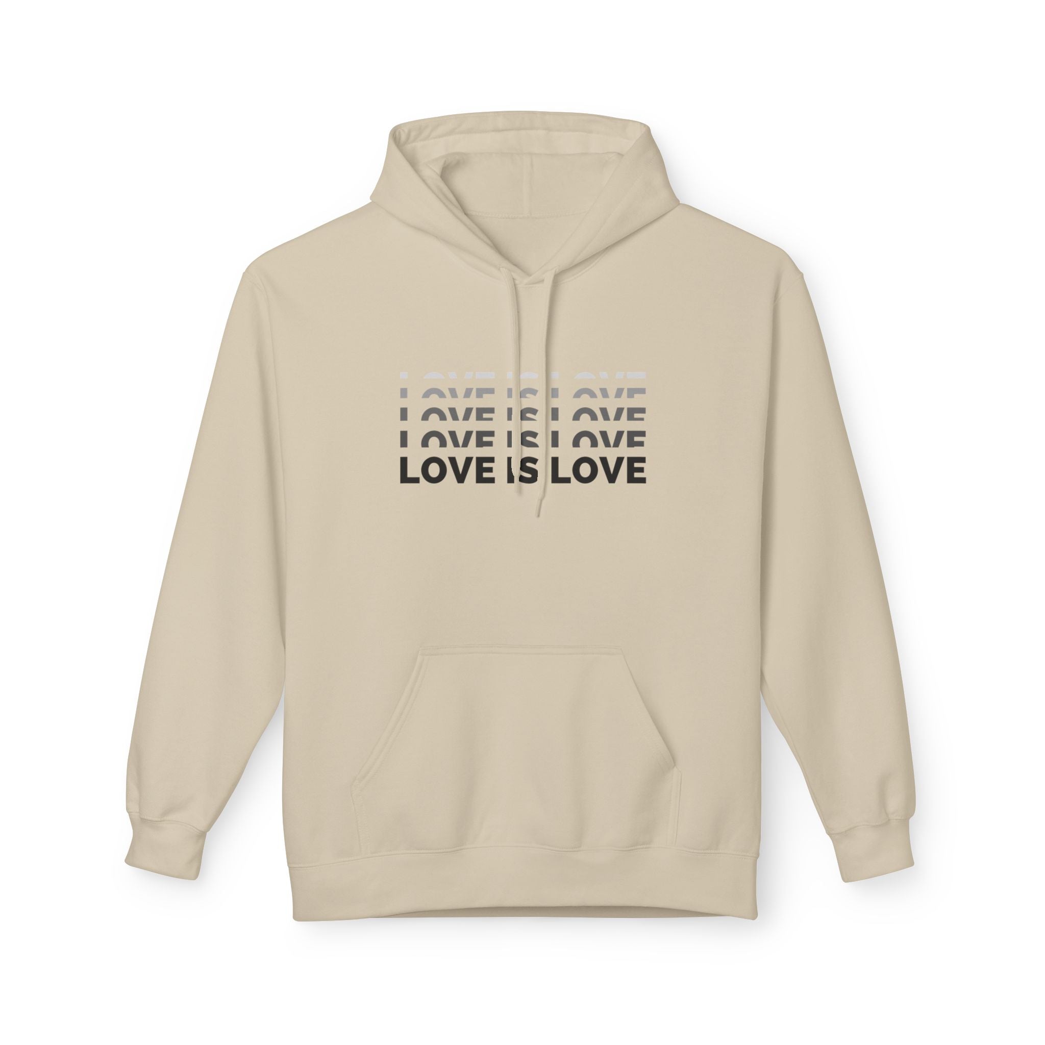 Love Is Love Fading Hoodie