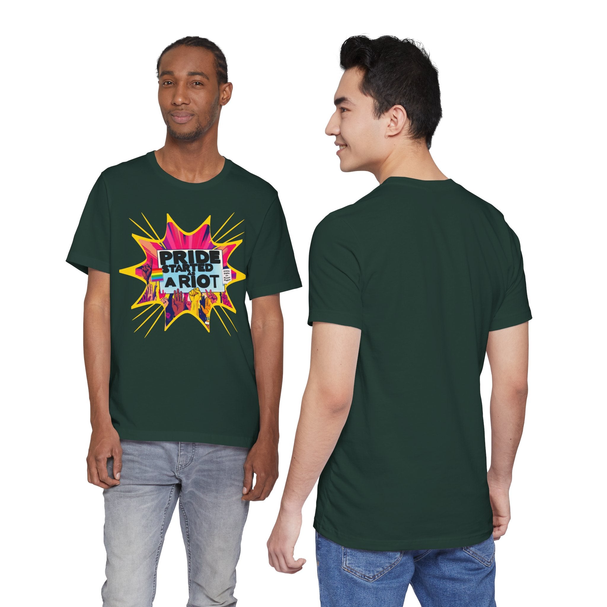 Pride Started a Riot Tee